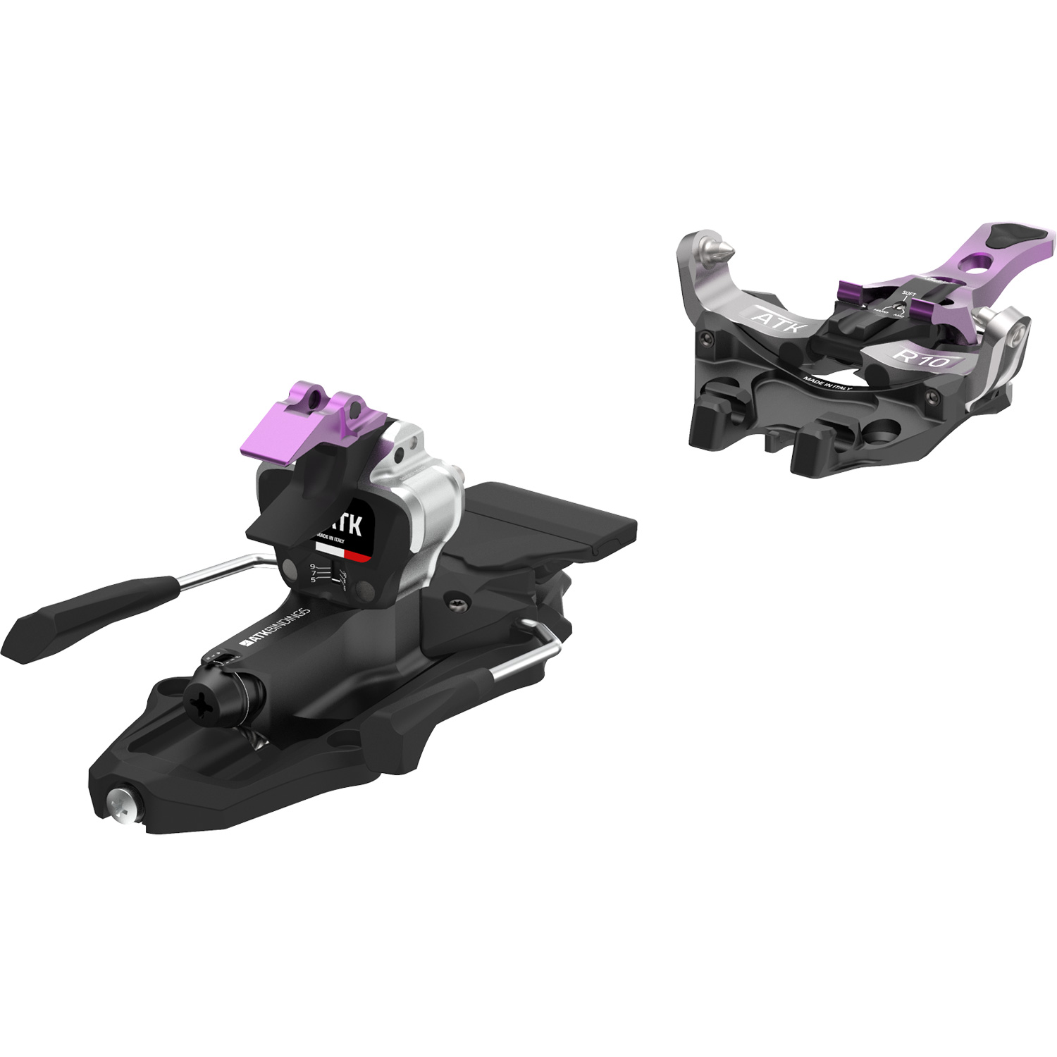 Raider 10 AP Touring Binding black titanium purple 91mm