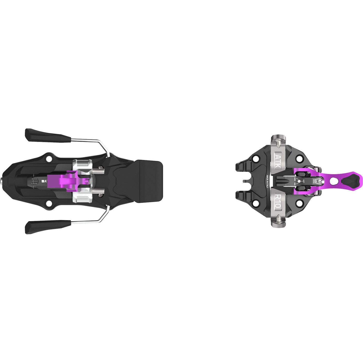 Raider 10 AP Touring Binding black titanium purple 91mm