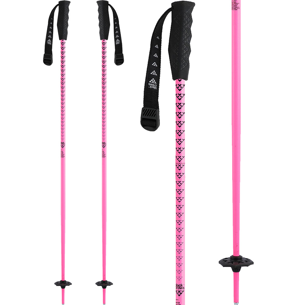 Meta Alpin Skistöcke pink