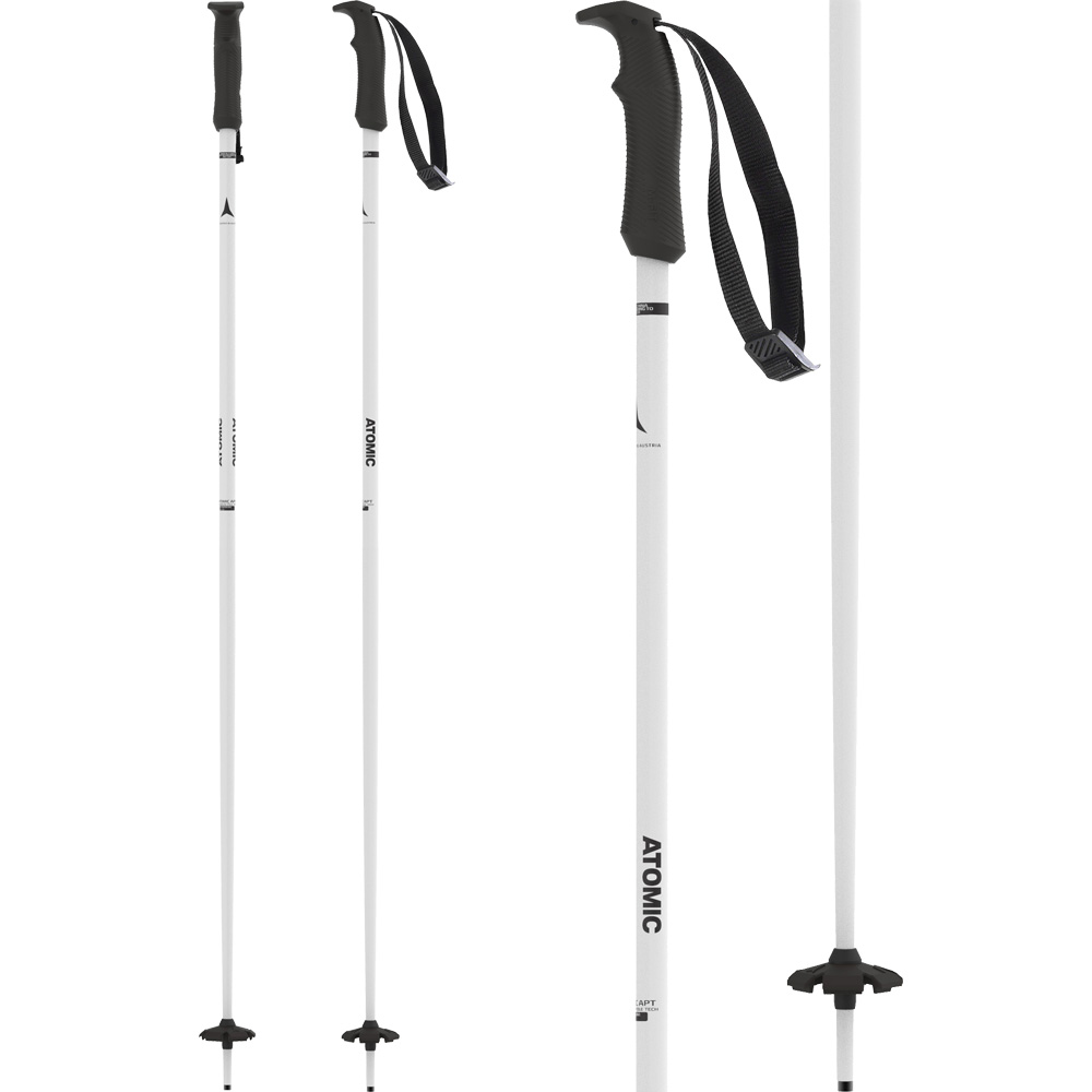 Cloud Alpine Ski Poles white