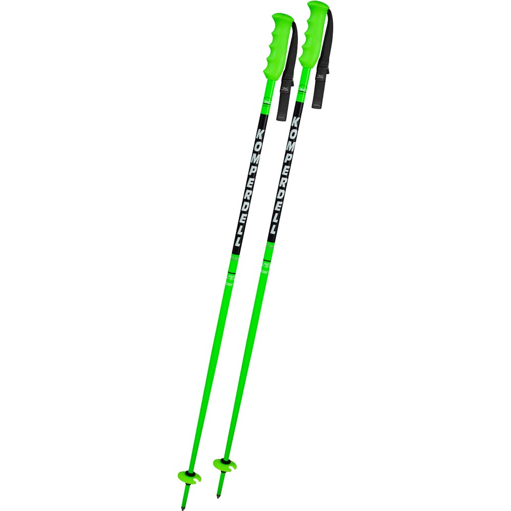 Nationalteam Junior Alpine Ski Poles Kids green