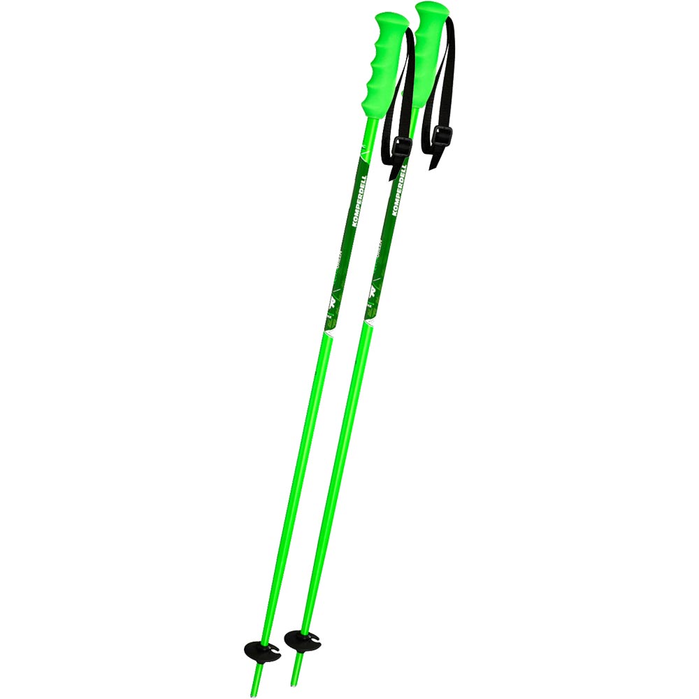 Evergreen Alpine Poles Kids green