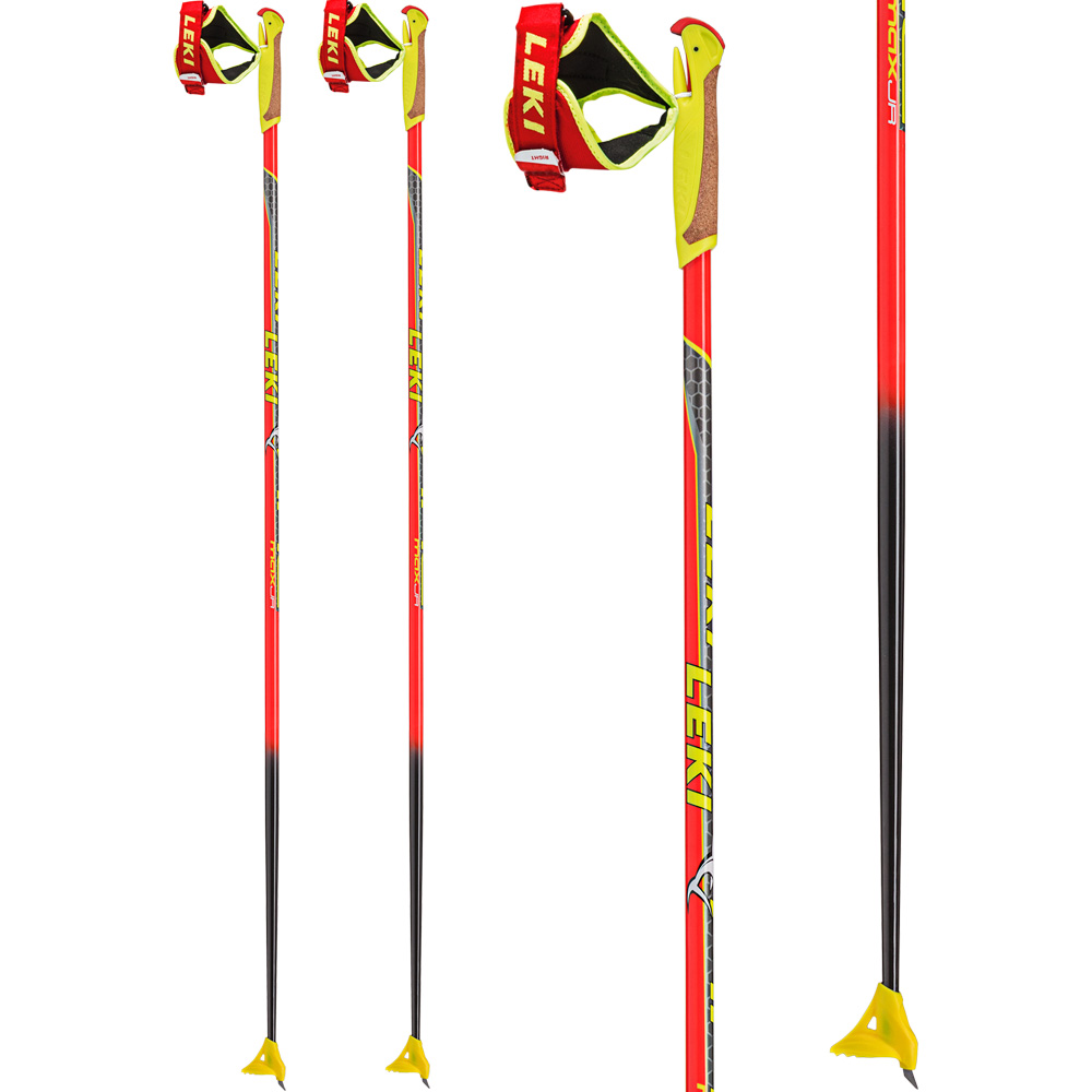 HRC Junior Cross Country Poles Kids red