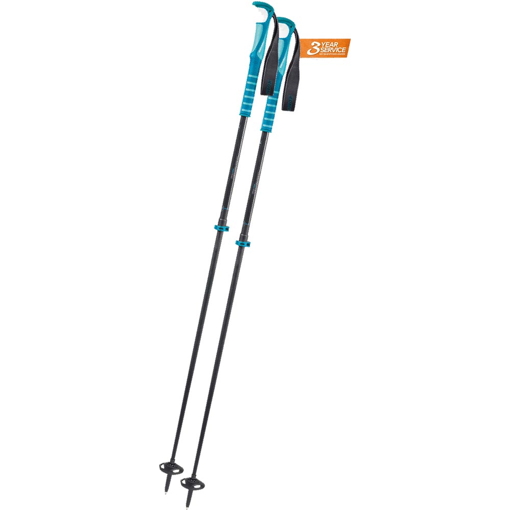 Carbon C.7 Ascent Touring Ski Poles blue