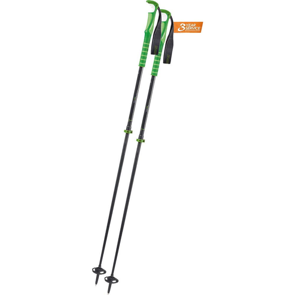 Carbon C.7 Ascent Touring Ski Poles green