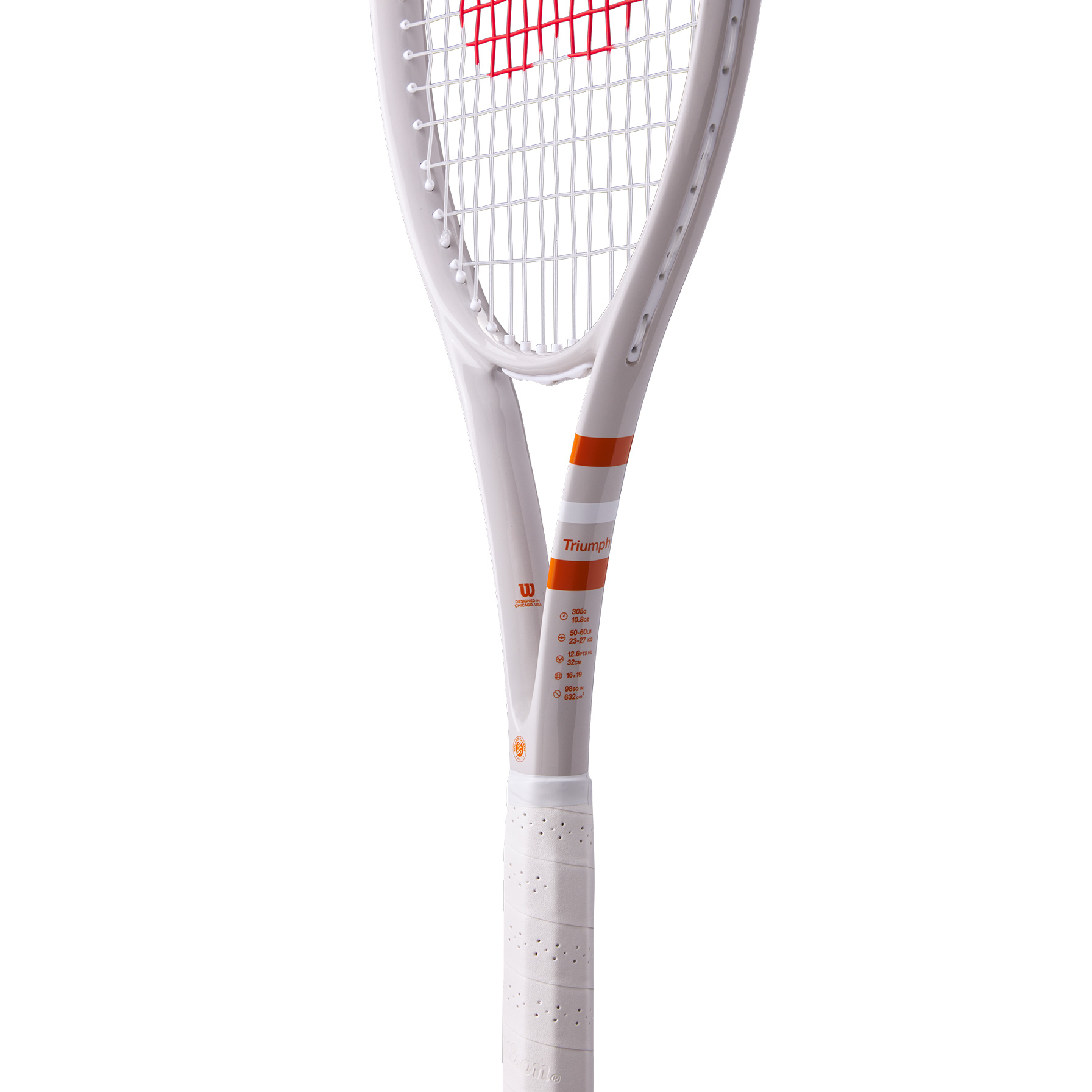 Roland Garros Triumph Tennis Racket strung (298gr. incl. string)