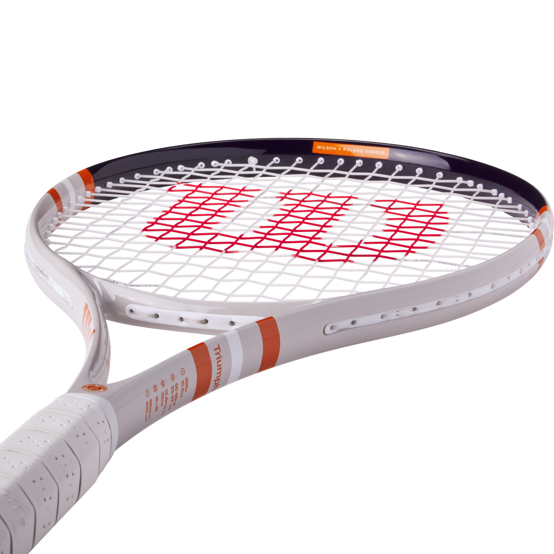 Roland Garros Triumph Tennis Racket strung (298gr. incl. string)