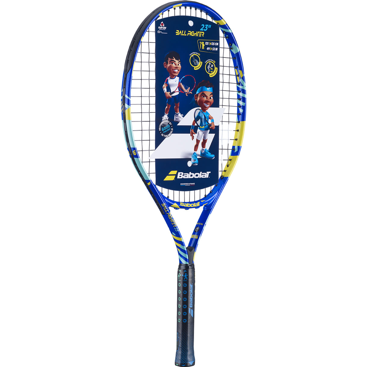 Ballfighter 23in Tennis Racket strung 2023 (198gr.)