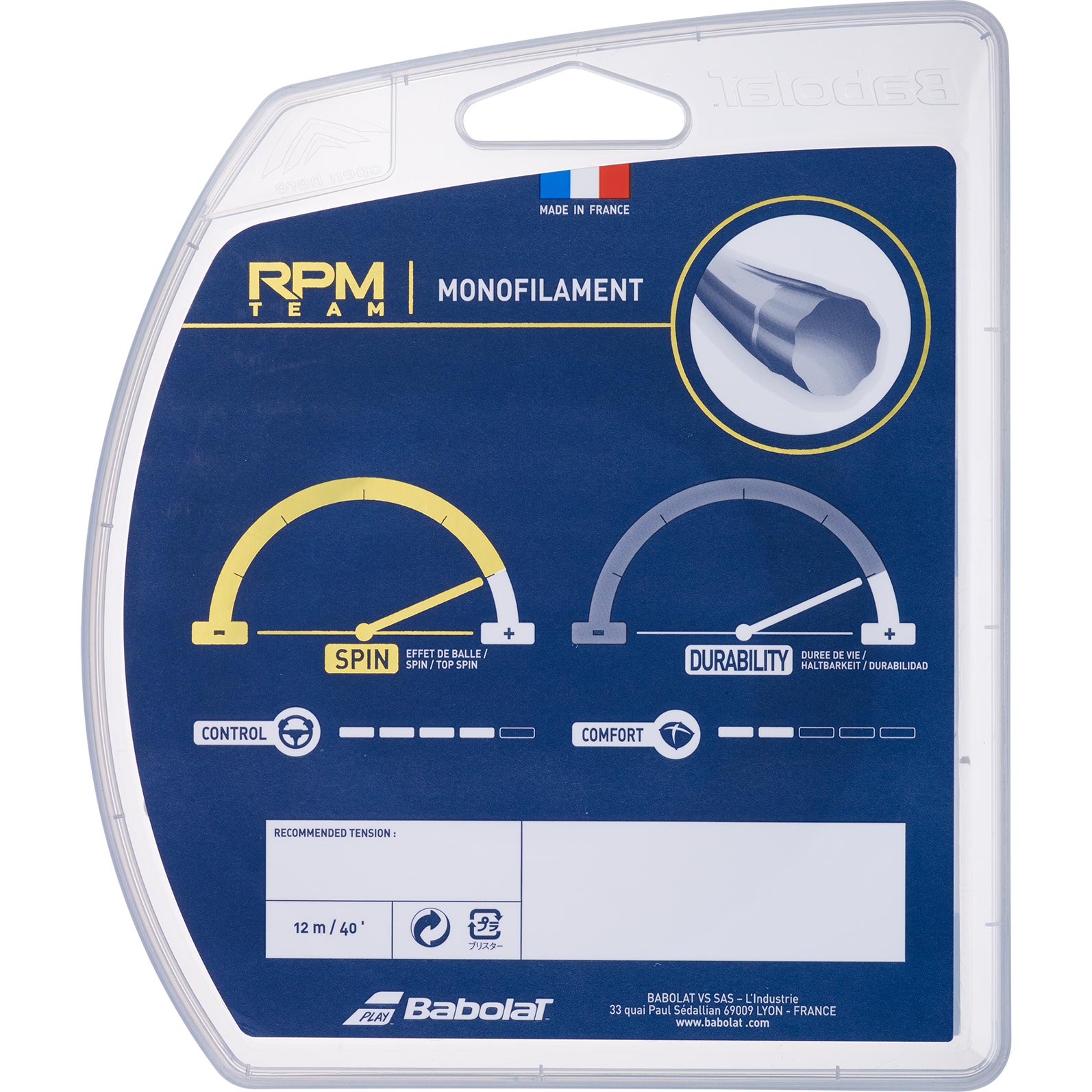 RPM Team Tennis String blue