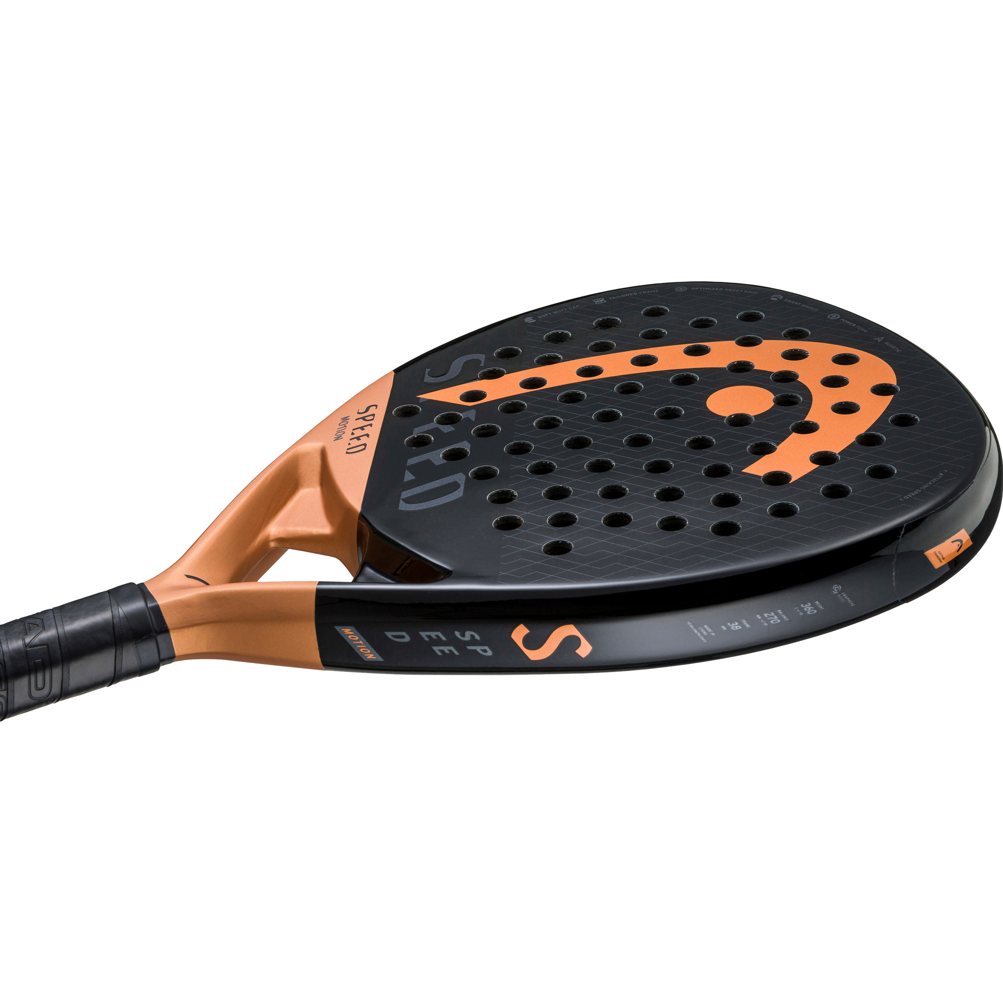 Speed Motion 2023 Padel Racket black