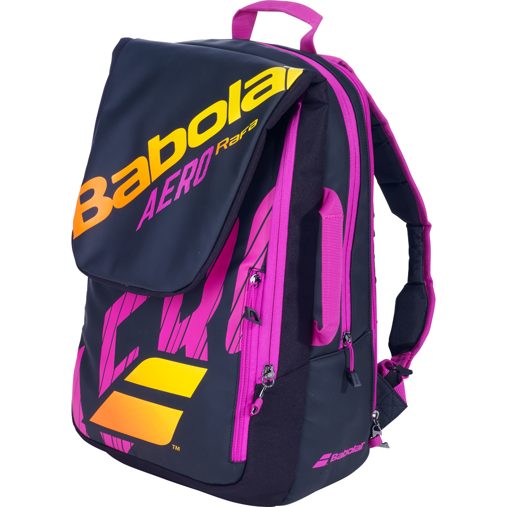 Pure Aero Rafa Tennis Backpack black orange purple