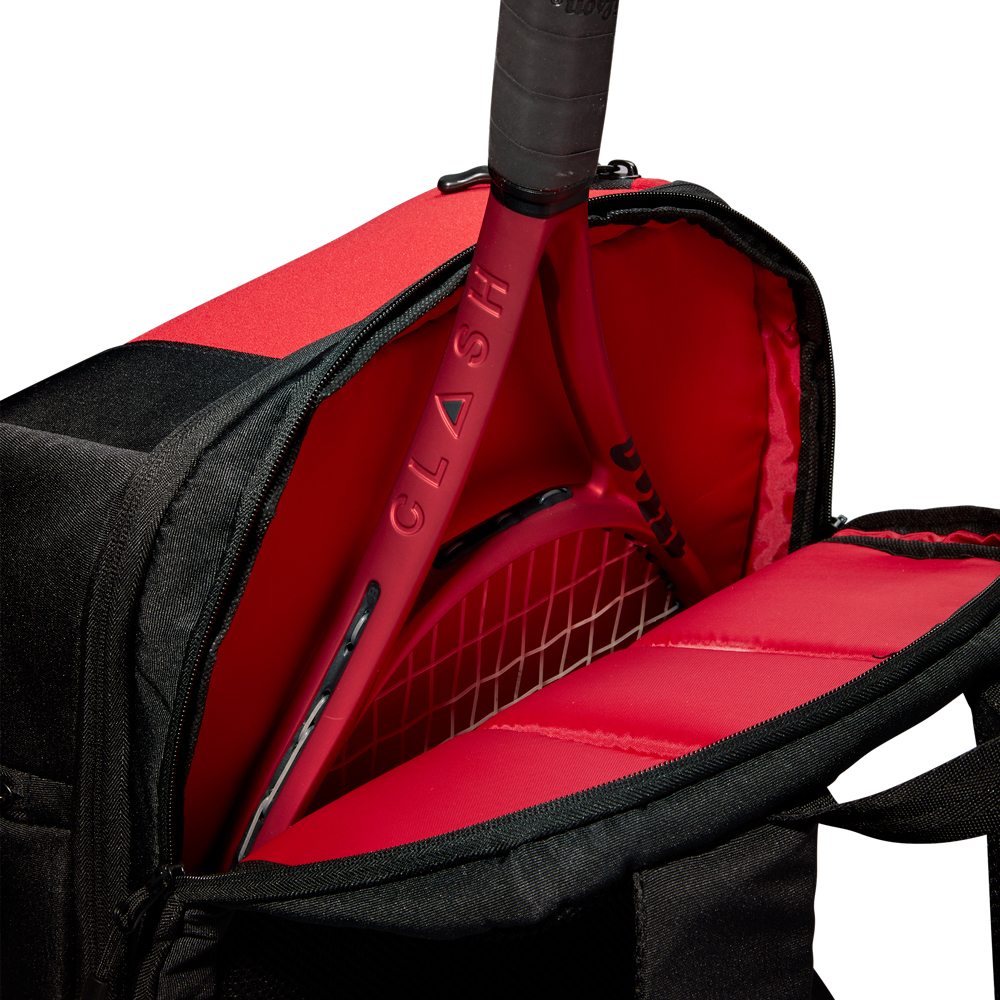 Clash v2 Super Tour Tennis Backpack black red
