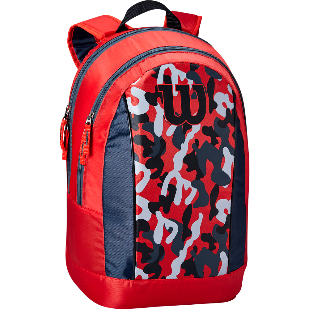 Junior Padel Backpack Kids red gray black