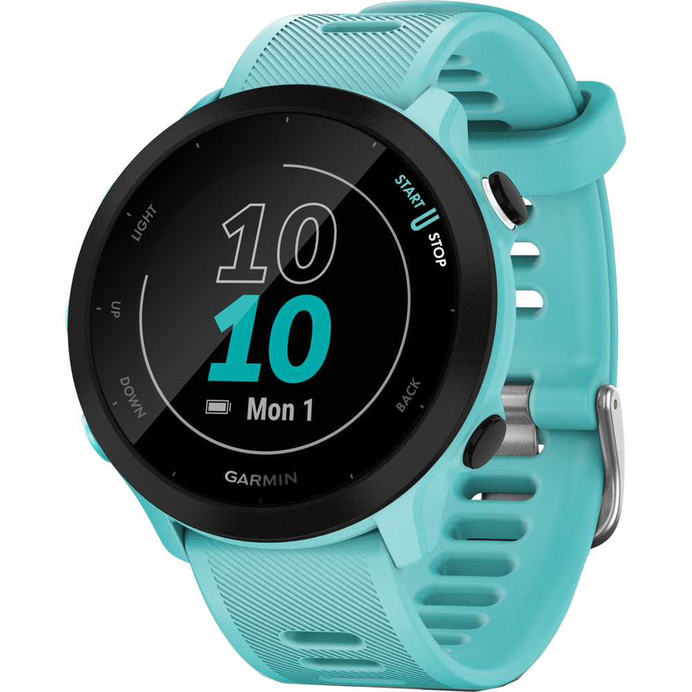 Forerunner® 55 Watch turquoise blue black