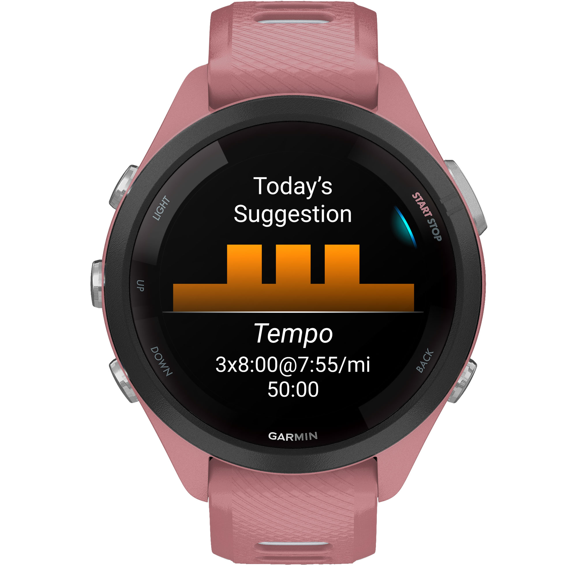 Forerunner® 265S Pulse Watch altrosa