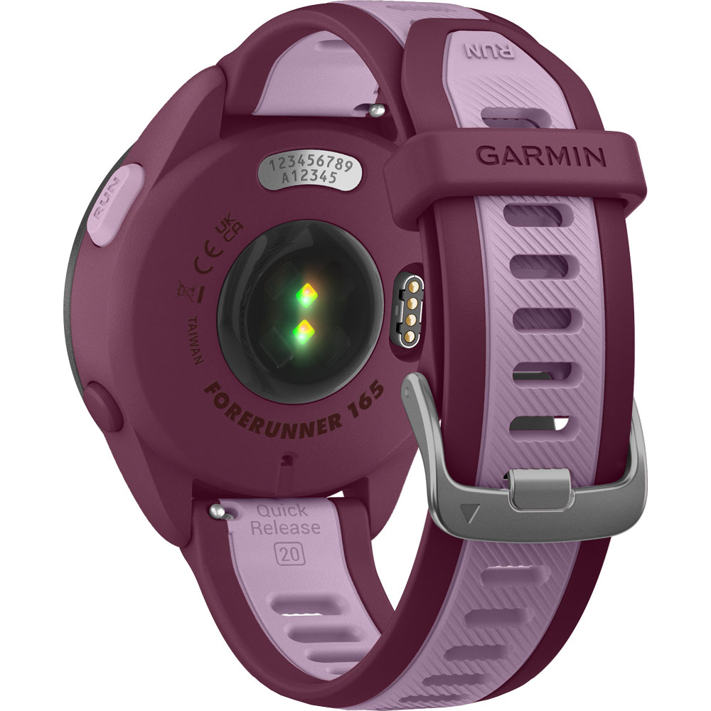 Forerunner® 165 Music Watch berry