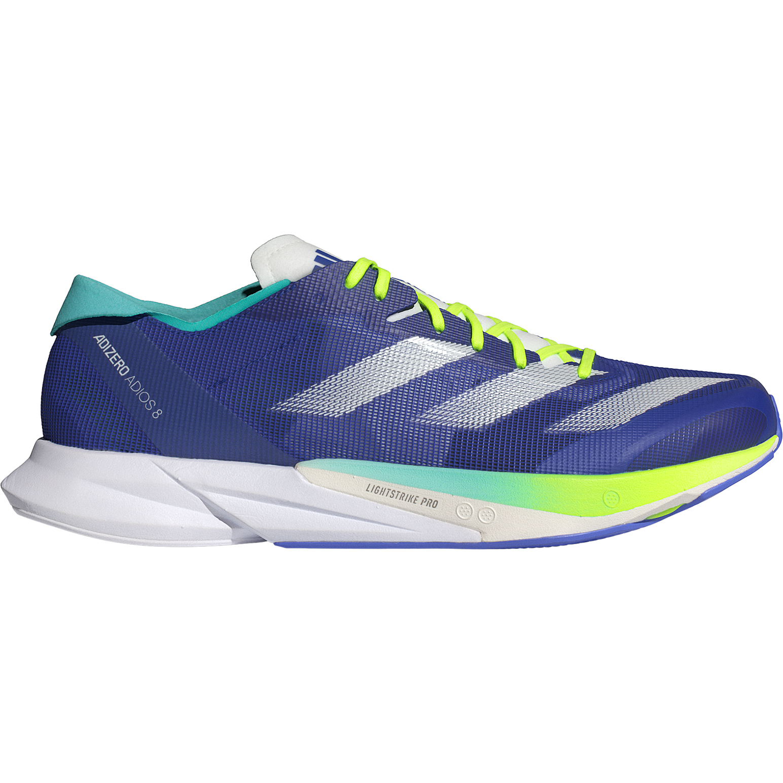 Adizero Adios 8 Laufschuhe Herren lucid blue