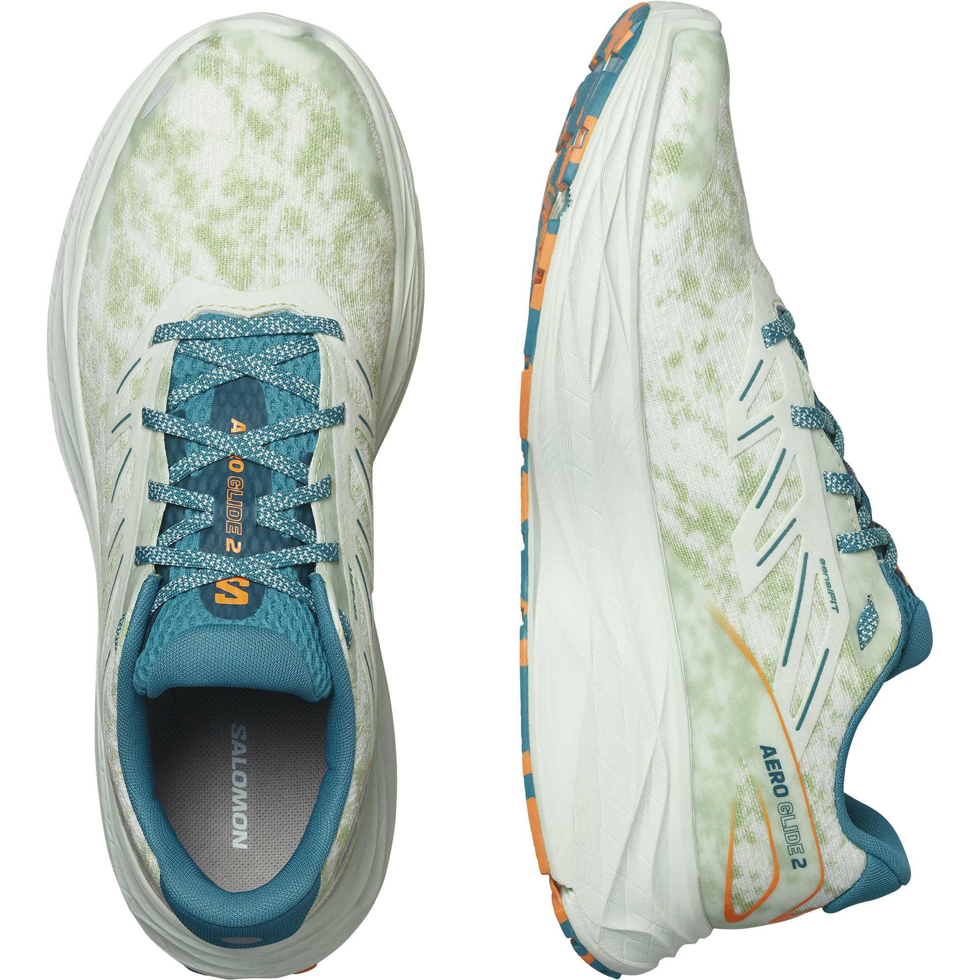 Aero Glide 2 Running Shoes Men clearly aqua