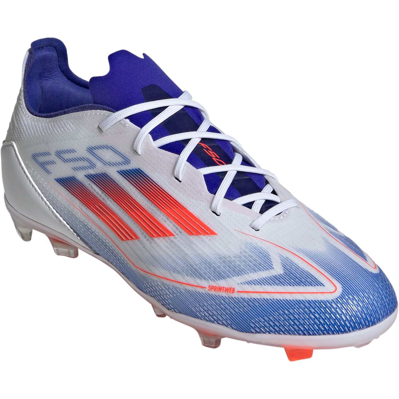 F50 Pro FG Football Shoes Kids footwear white