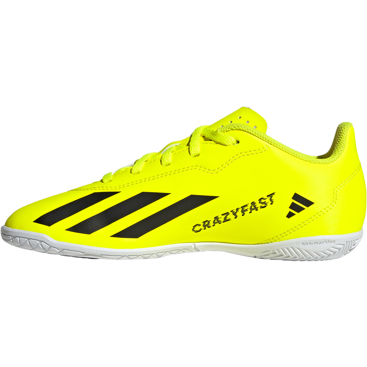 X Crazyfast Club IN Football Shoes Kids team solar yellow 2