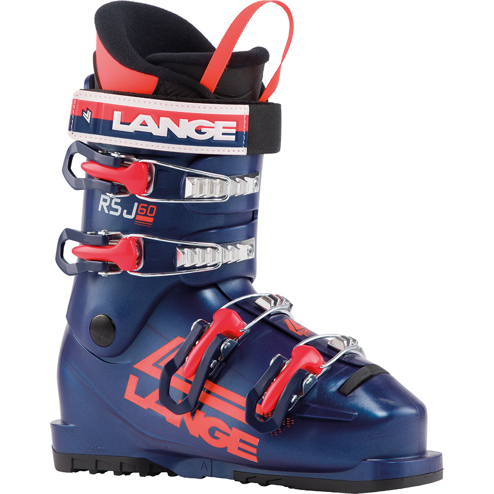 RSJ 60 Lange Alpin Skischuhe Kinder blau