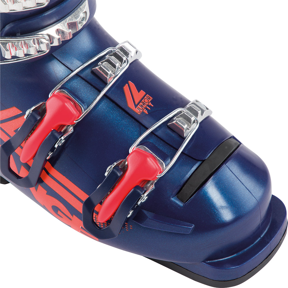 RSJ 60 Lange Alpin Skischuhe Kinder blau