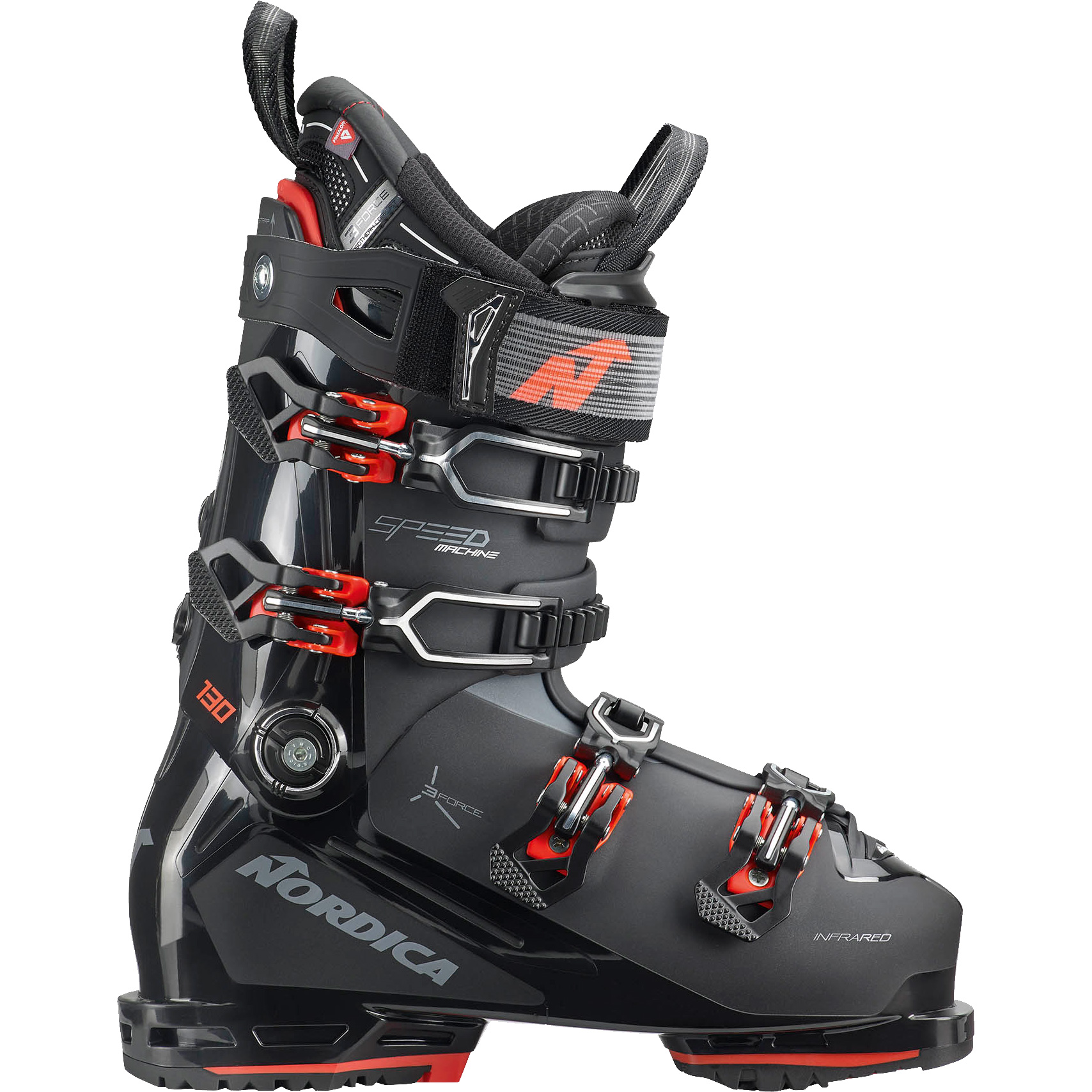 Speedmachine 3 130 GripWalk® Alpine Ski Boots Herren schwarz