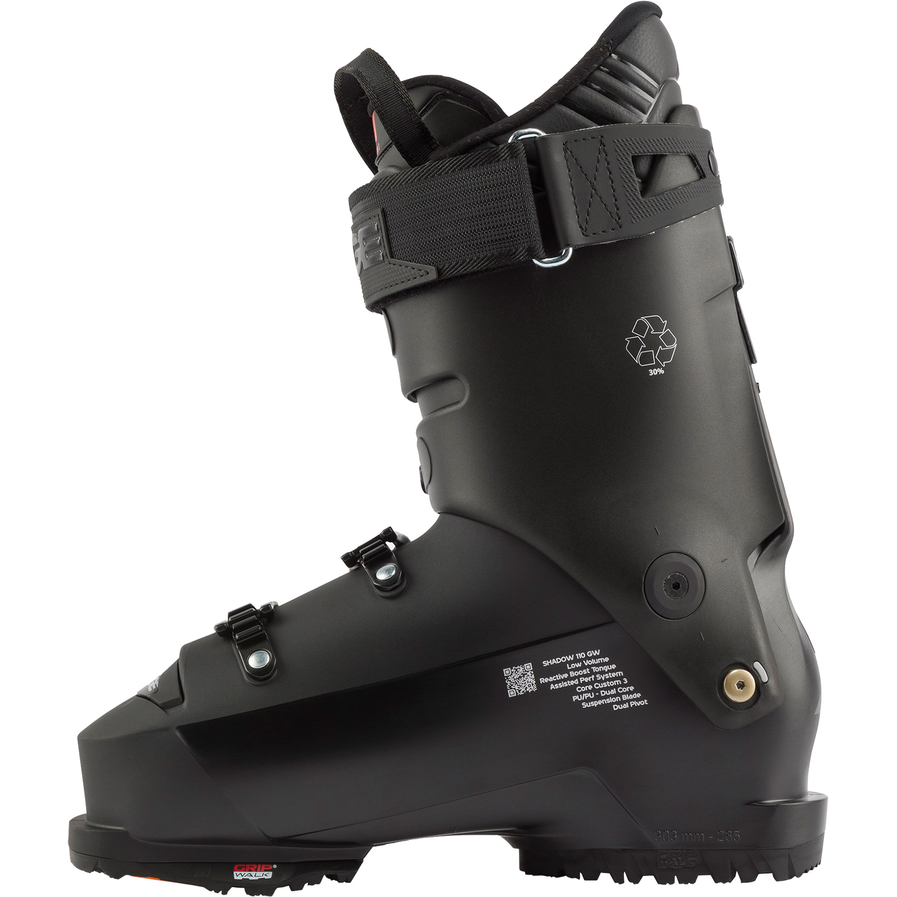 Shadow 110 LV GripWalk® Alpine Ski Boots Men black orange