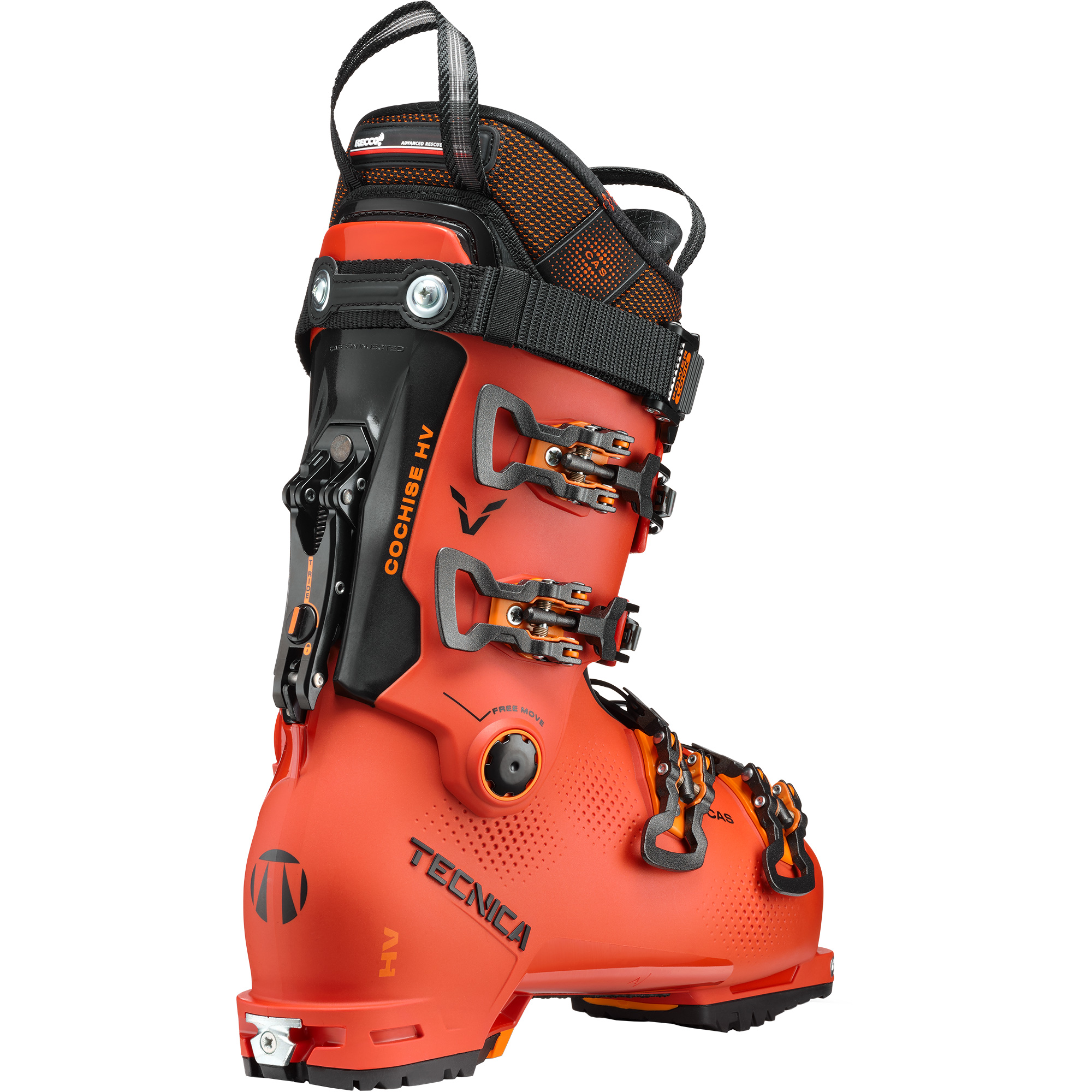 Cochise HV 130 DYN GripWalk Freeride Ski Boots Men brick orange