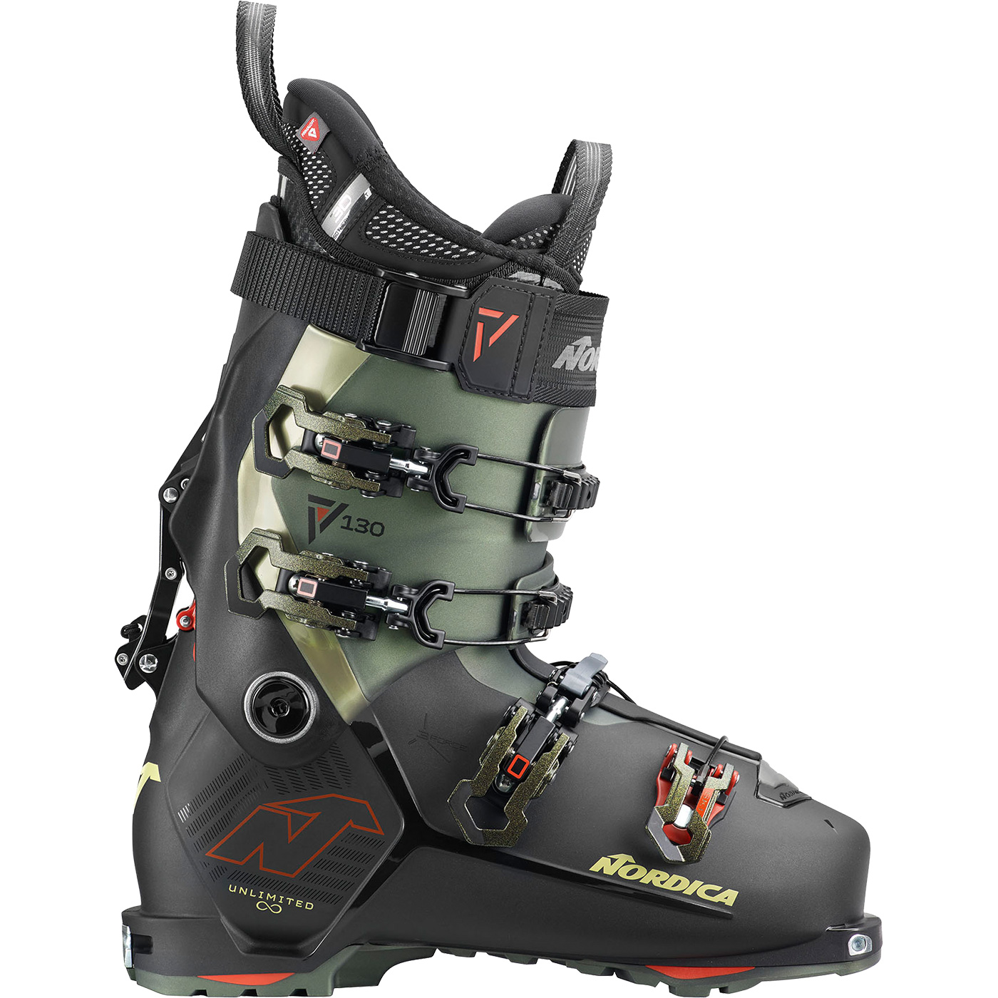 Unlimited 130 DYN GripWalk Freetouring Ski Boots Men black