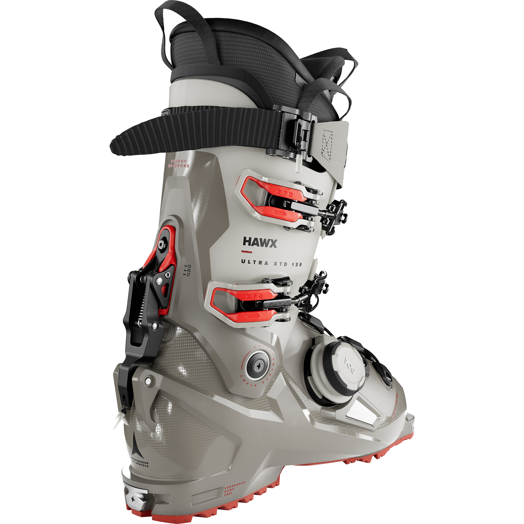 Hawx Ultra XTD 130 BOA® GripWalk®  Freetouring Ski Boots cement