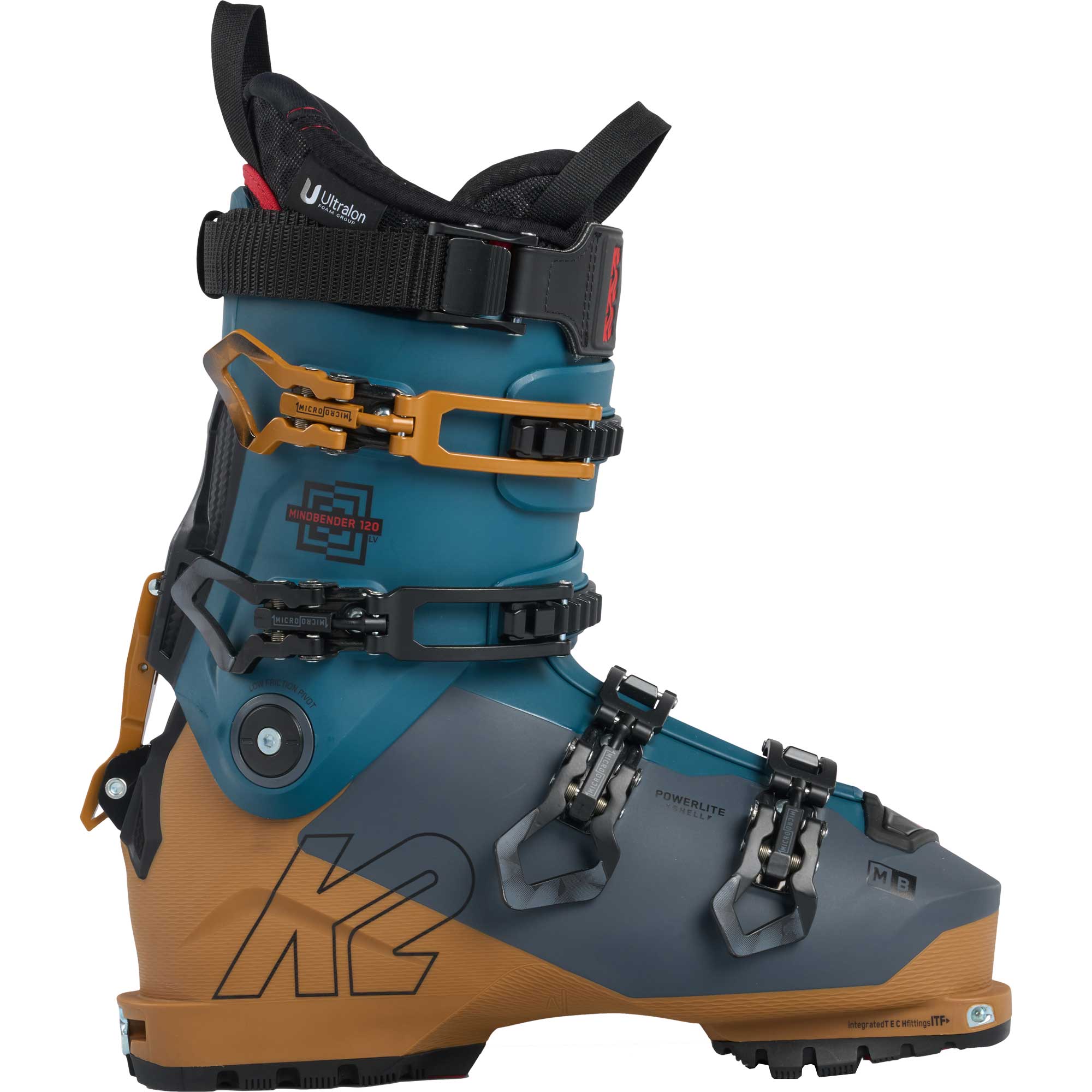 Mindbender 120 LV Freetouring Ski Boots Men turquoise