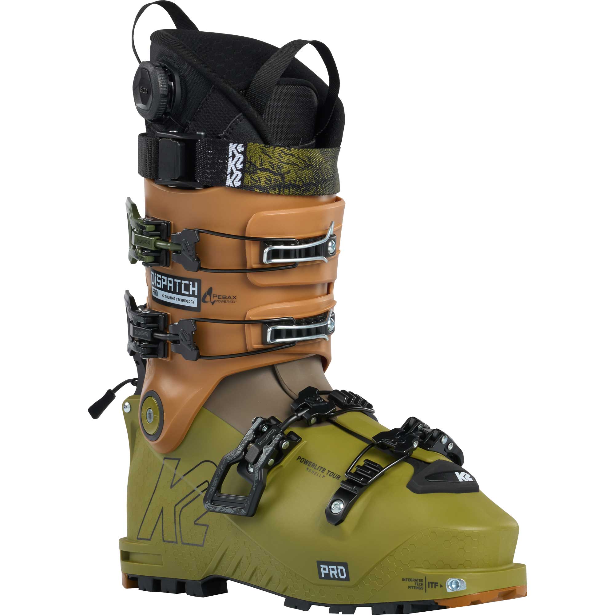 Dispatch Pro 130 Freetouring Skischuhe Herren grün