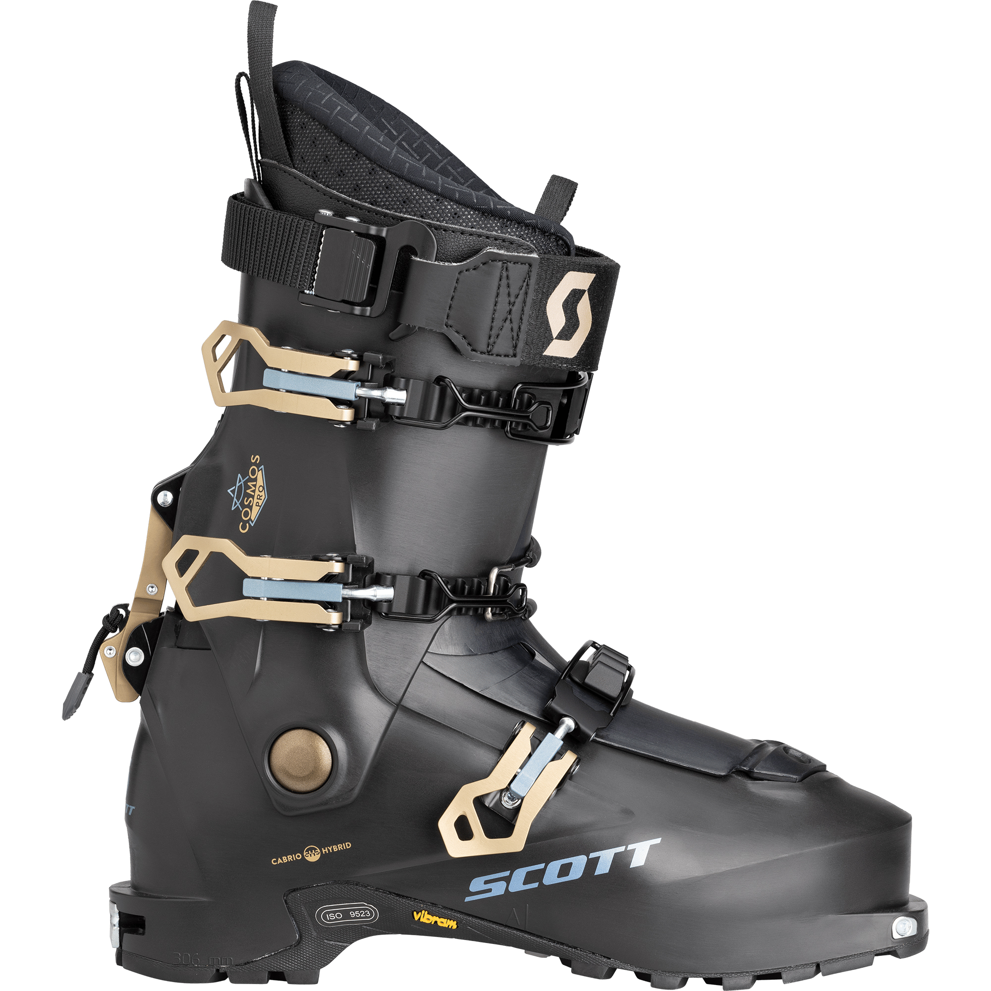 Cosmos Pro Touren Skischuhe Herren stealth black