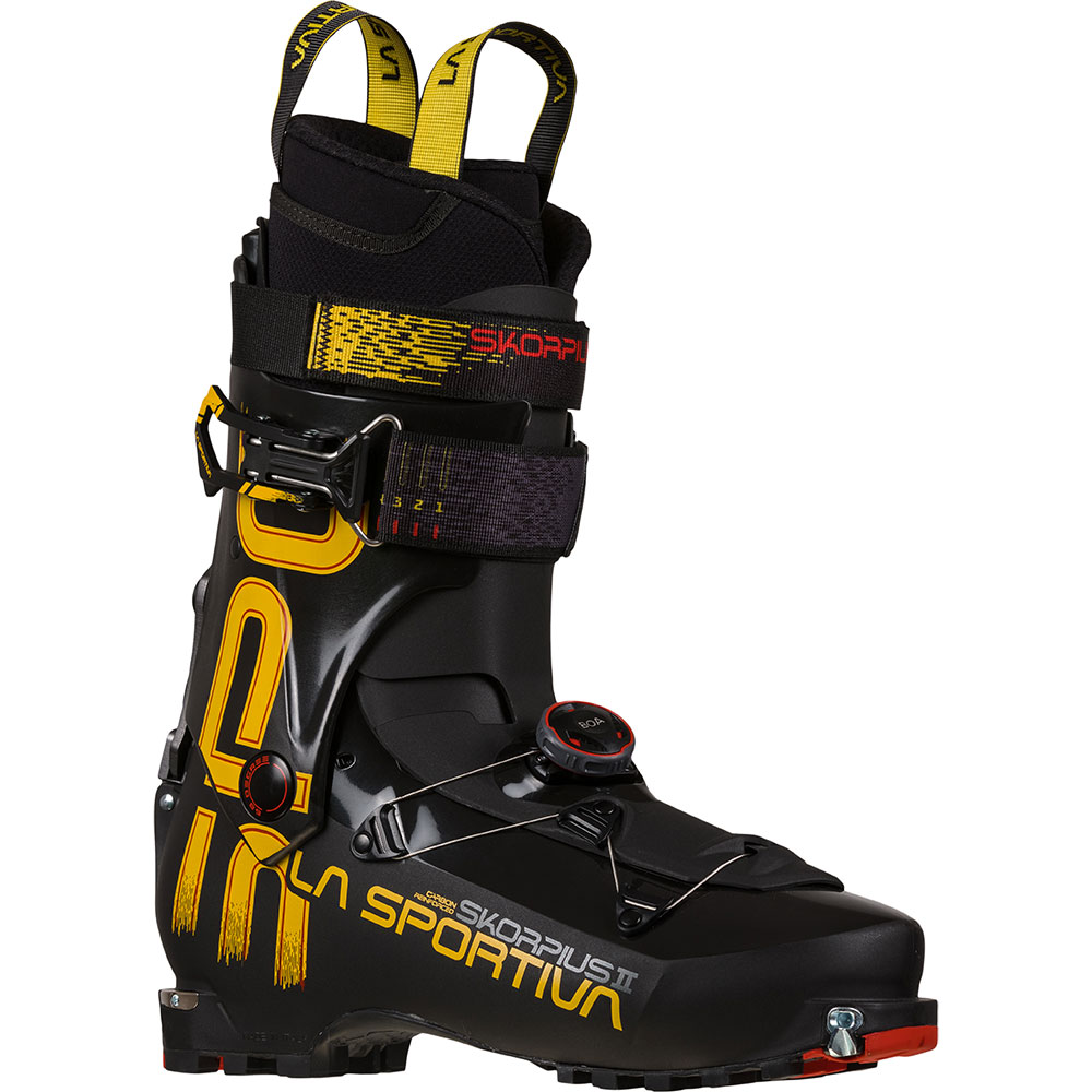 Skorpius CR II Touring Ski Boots Men black yellow