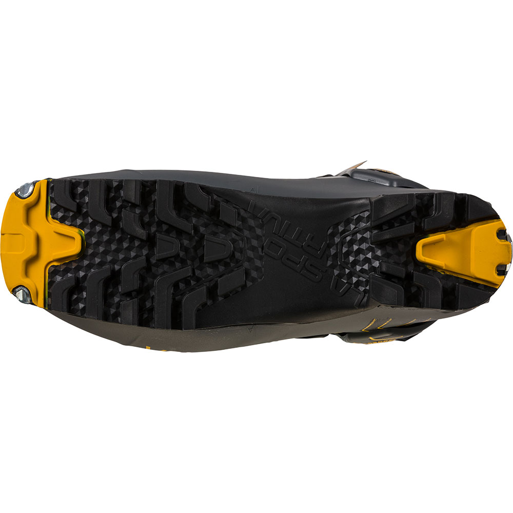 Solar II Touren Skischuhe Herren carbon yellow