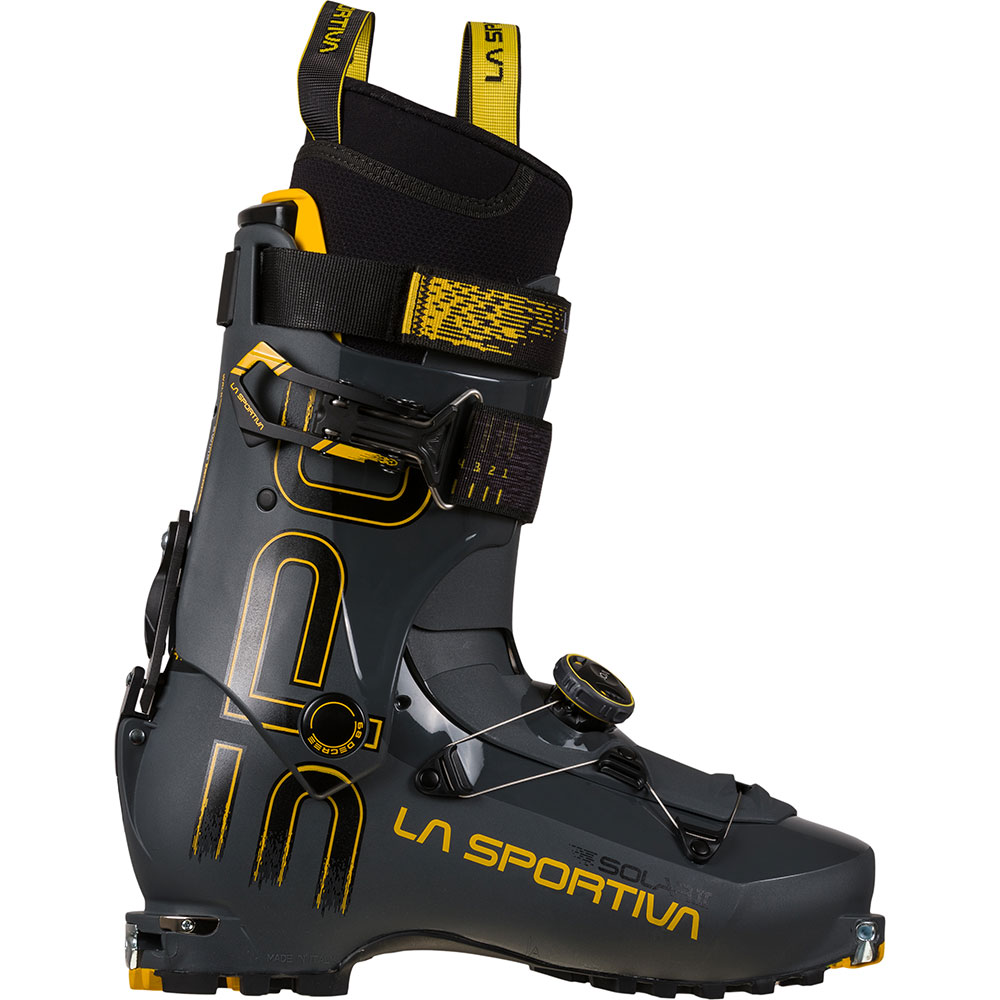 Solar II Skitouring Boots Men carbon yellow