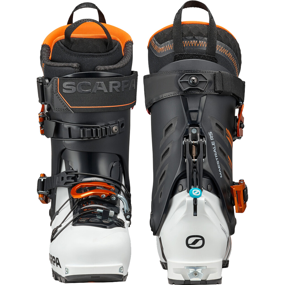 Maestrale RS Touren Skischuhe Herren white black orange