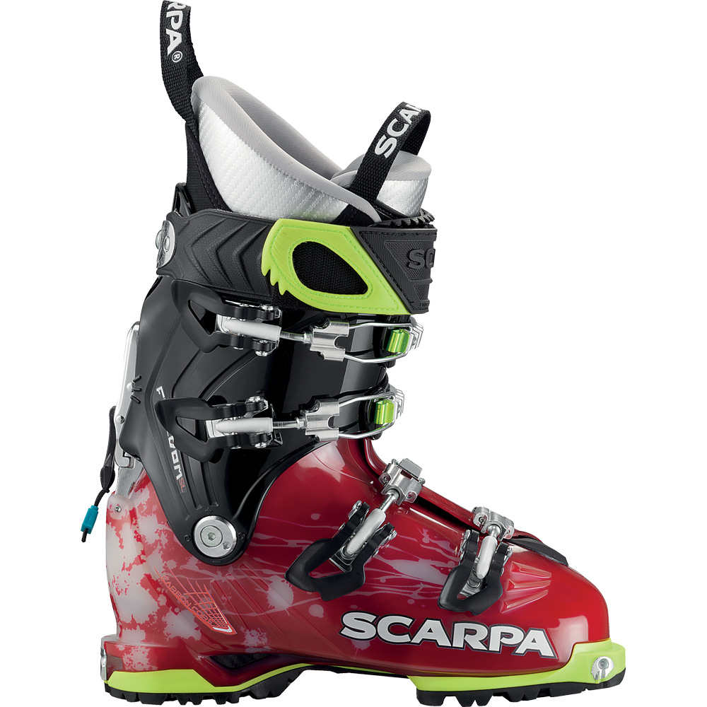 Freedom SL Touring Ski Boots Women scarlet white