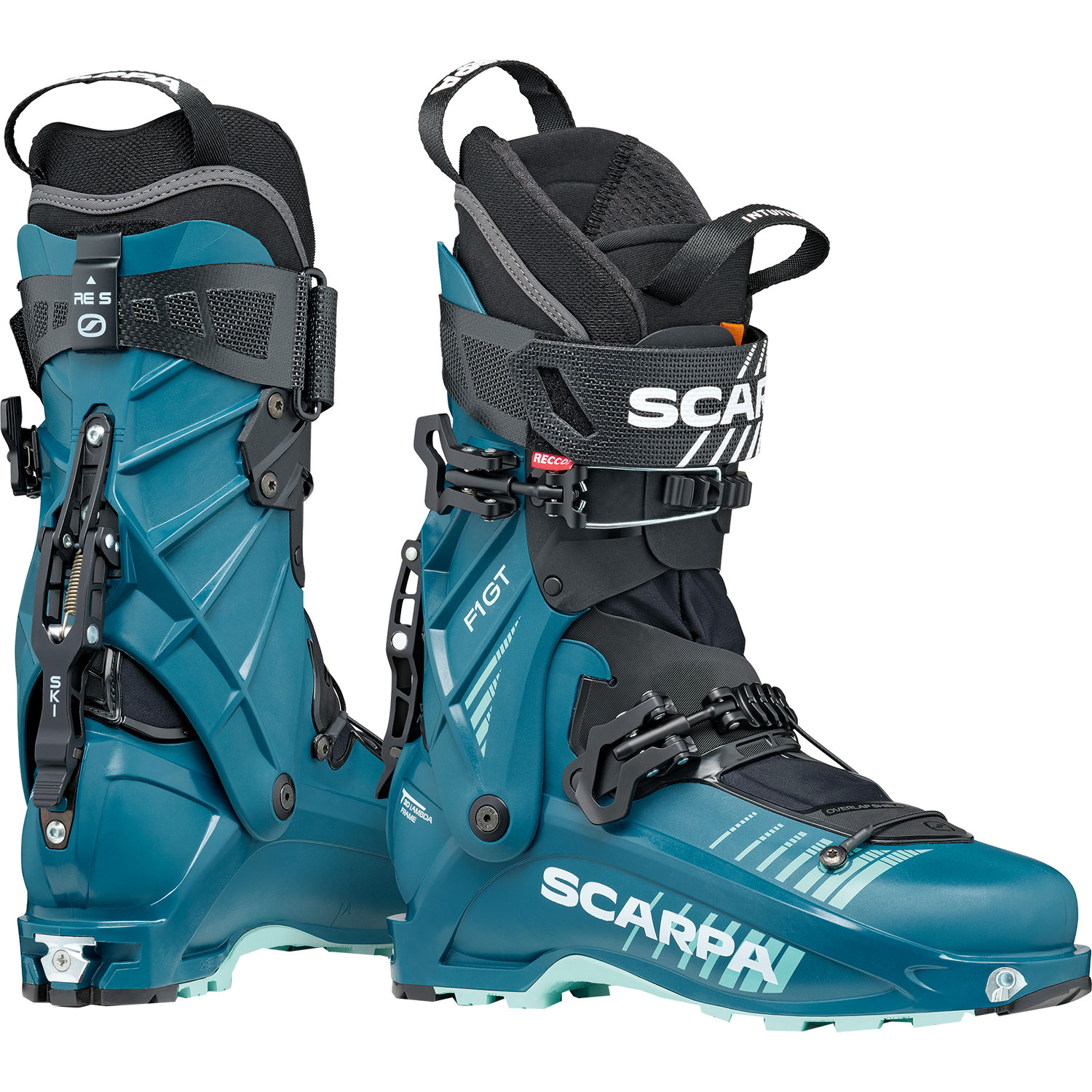 F1 GT WMN Touren Skischuhe Damen petrol aqua