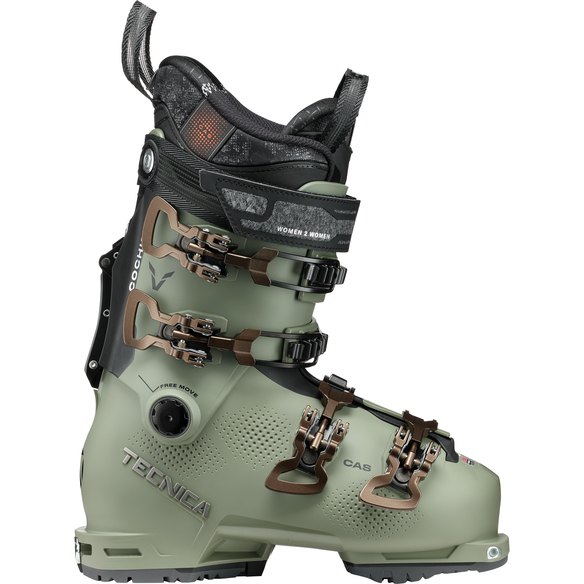 Cochise MV 95 W DYN GripWalk Freeride Ski Boots Women camp green