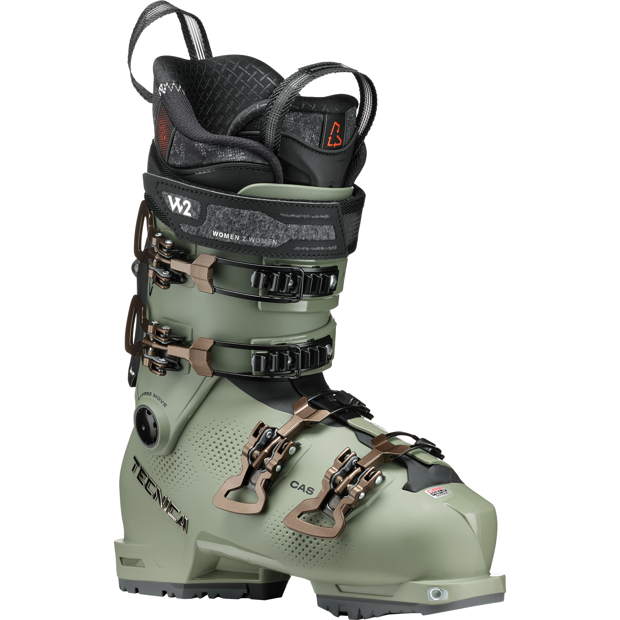 Cochise MV 95 W DYN GripWalk Freeride Ski Boots Women camp green