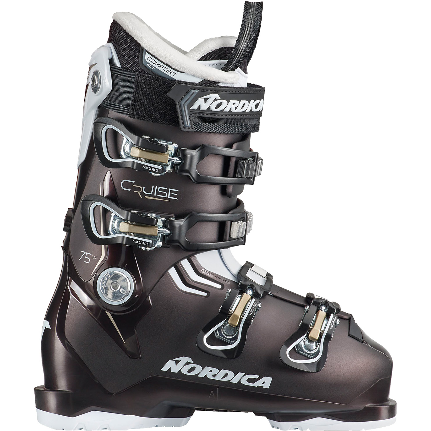 The Cruise 75 W Alpine Ski Boots Women pearl black