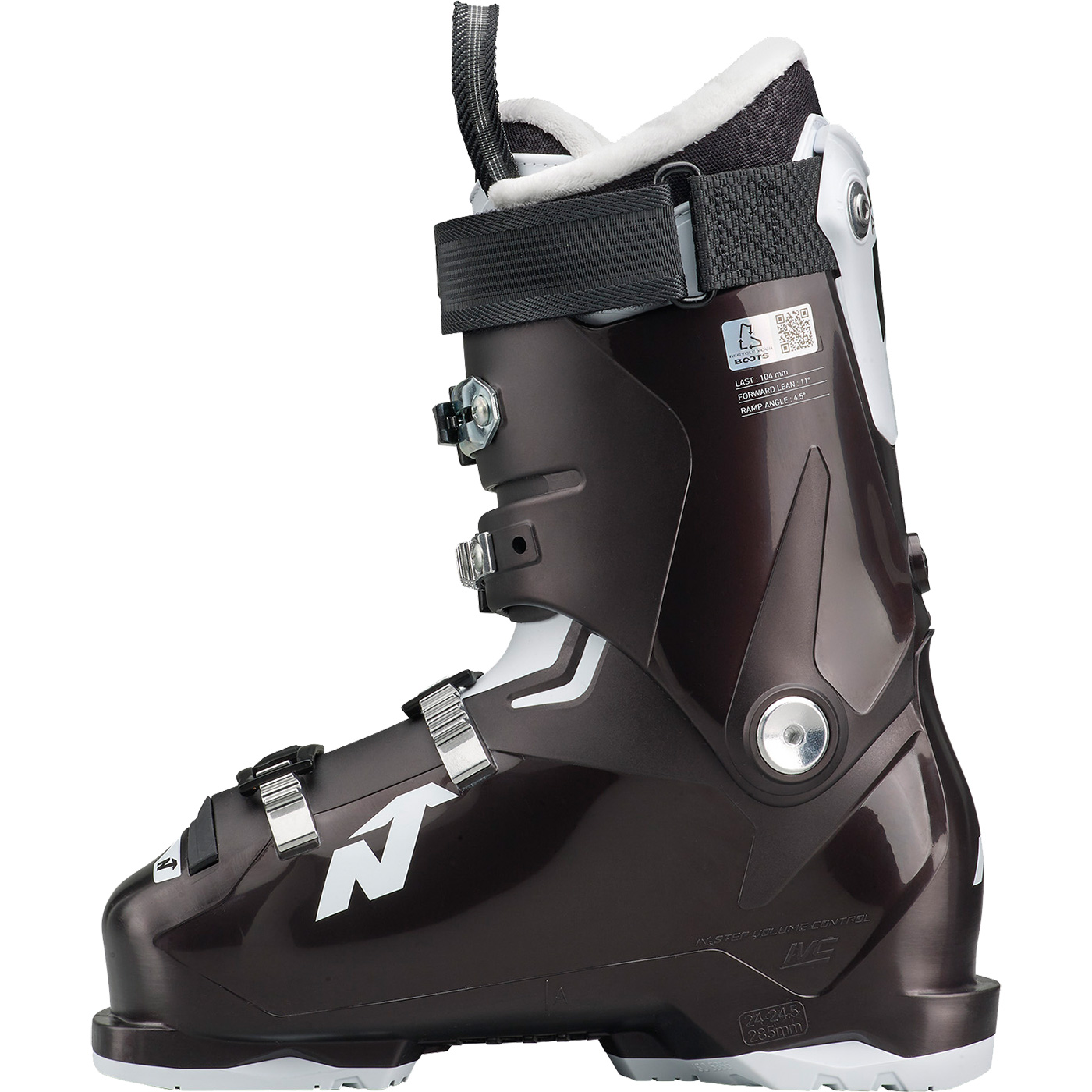 The Cruise 75 W Alpine Ski Boots Women pearl black