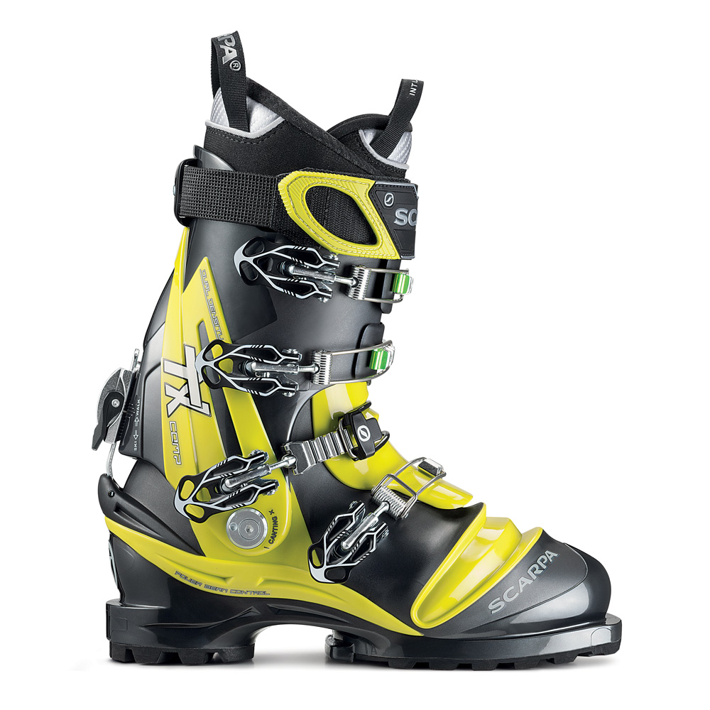 TX Comp Telemark Boots Men black yellow