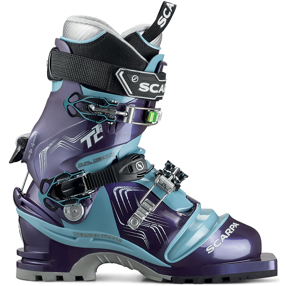 T2 Eco 75mm Telemark Boots Women bourgogne polar blue