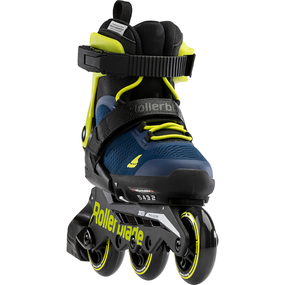 Microblade 3WD Inline Skates Kids blue royal lime