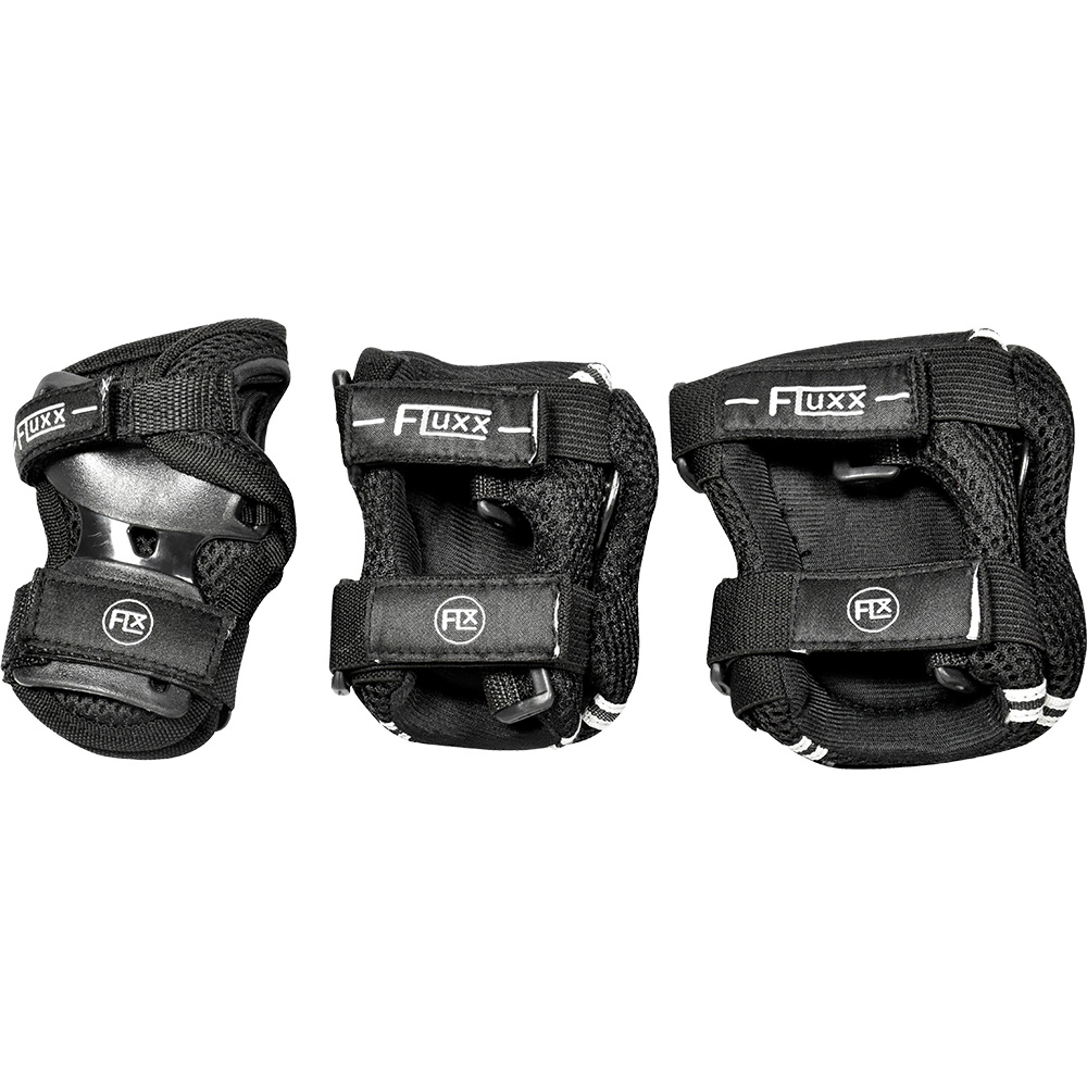 Fluxx Junior 3 Protection Set Kids black