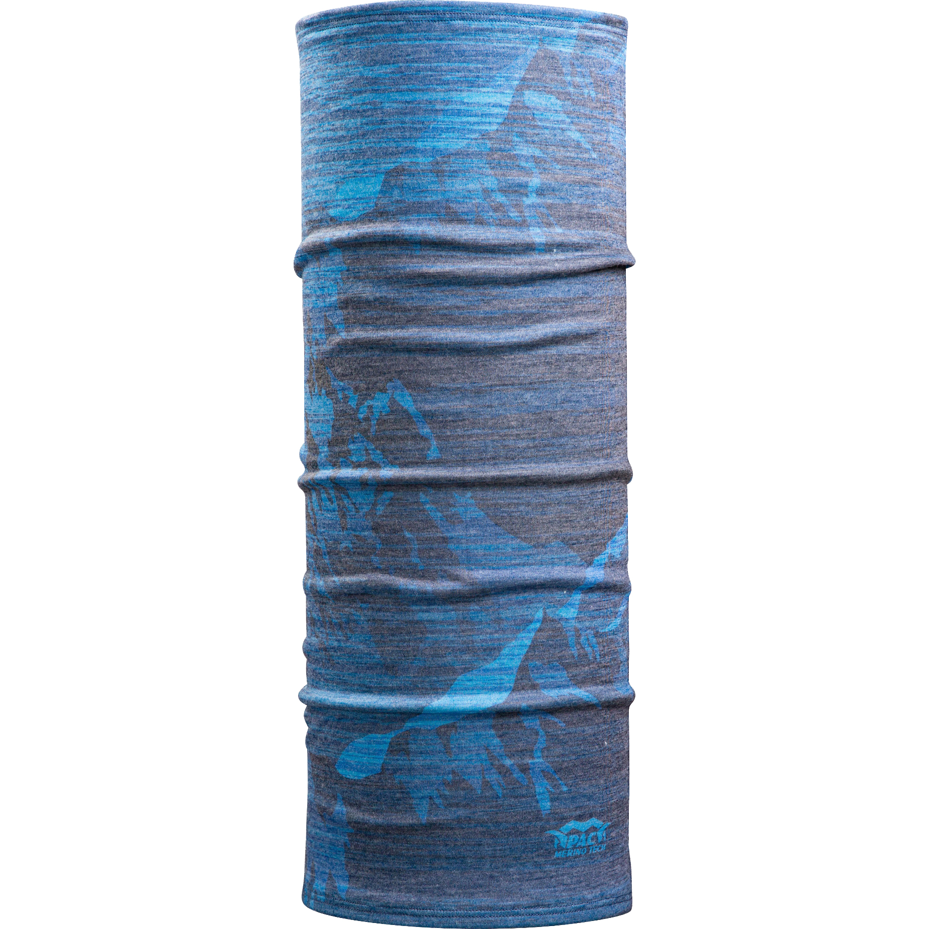 Recycled Merino Tech Multifunctinal Tubular bluefade