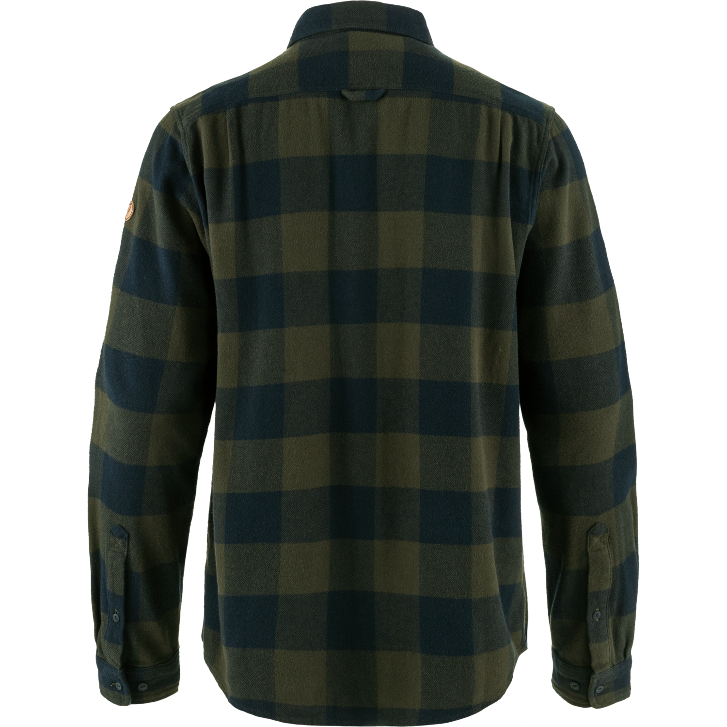 Övik Heavy Flannel Shirt Men deep forest